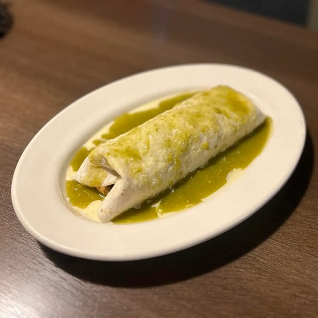Seafood Burrito.