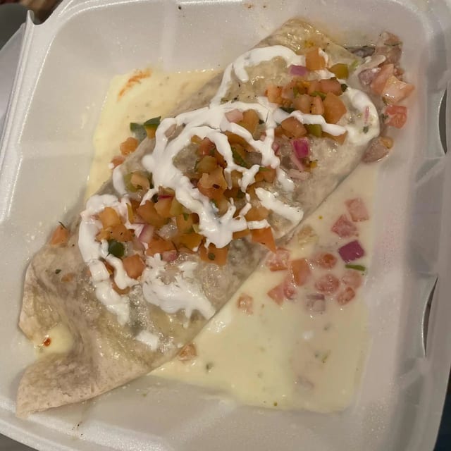 Fajita Burrito.
