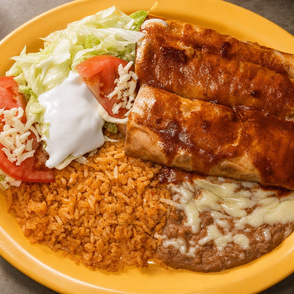 Lobster or Shrimp Chimichanga.