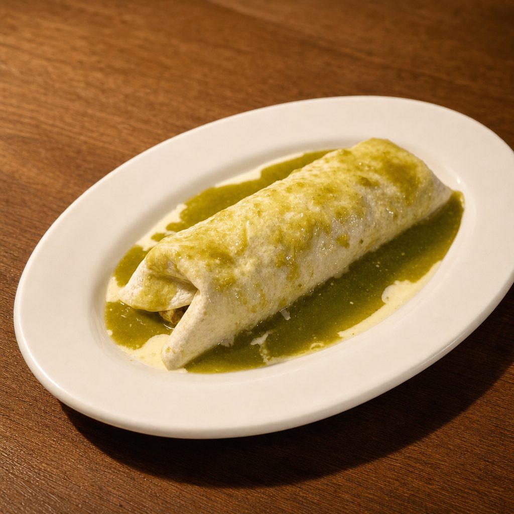 Seafood Burrito.