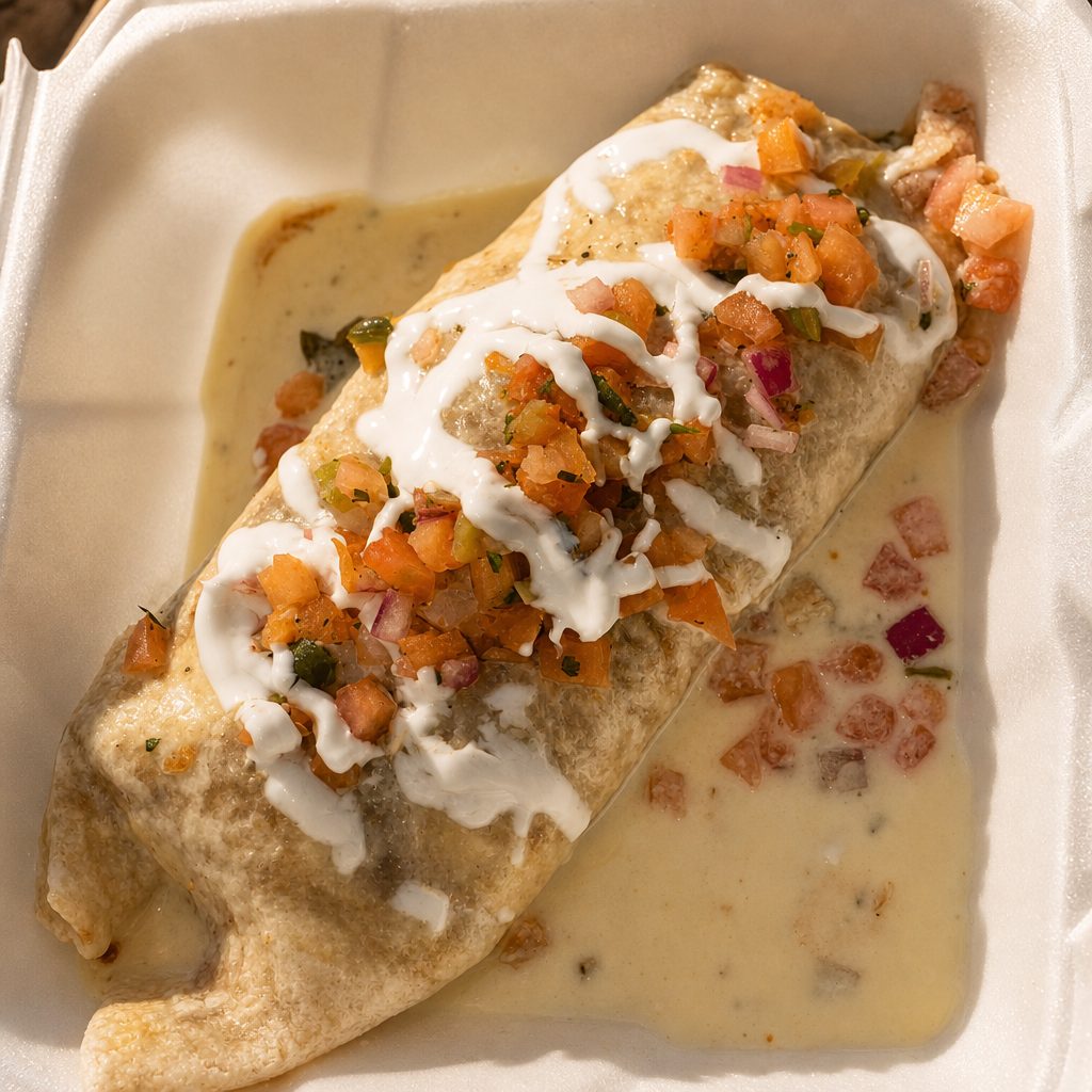 Fajita Burrito.